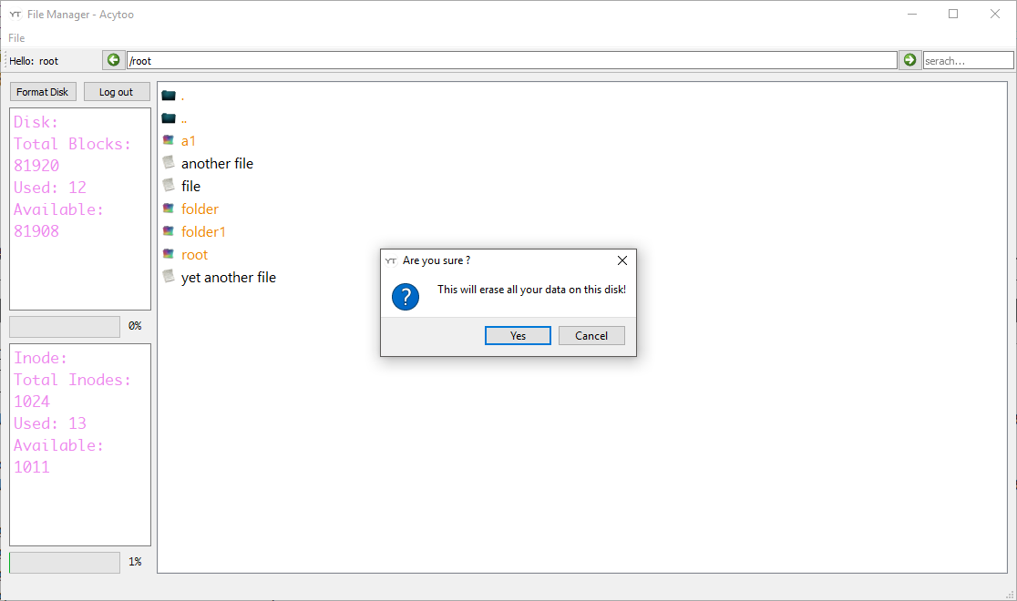 GitHub - Acytoo/File_system_simulation: File system simulation for OS ...